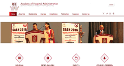 Desktop Screenshot of ahaindia.org